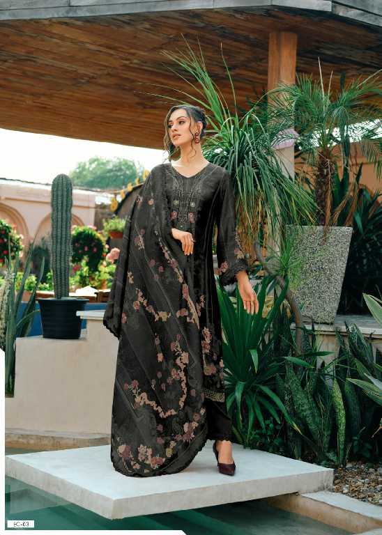 Varsha Eclipse Wholesale Cotton Linen With Handwork Salwar Suits