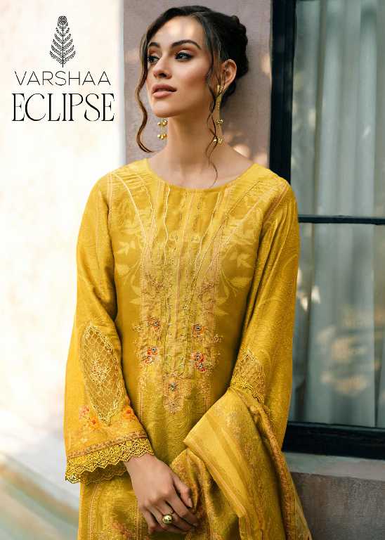 Varsha Eclipse Wholesale Cotton Linen With Handwork Salwar Suits