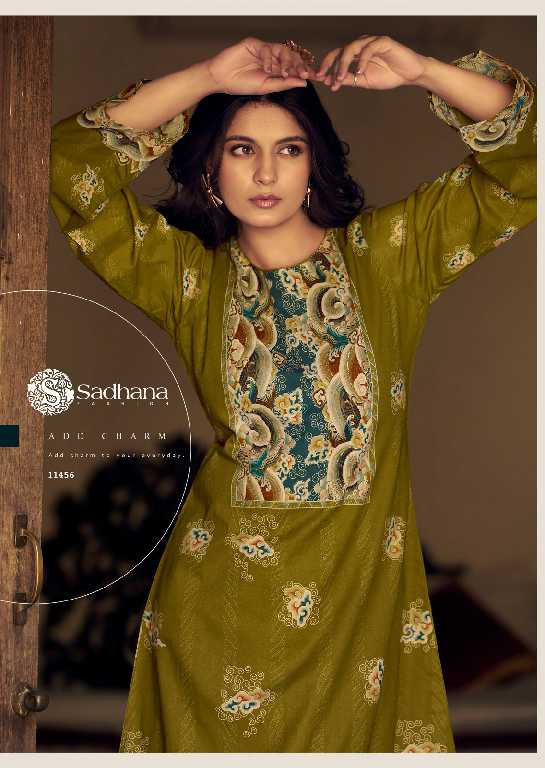 Sadhana Sol Wholesale Pure Lawn Cotton With Hand And Less Work Salwar Suits