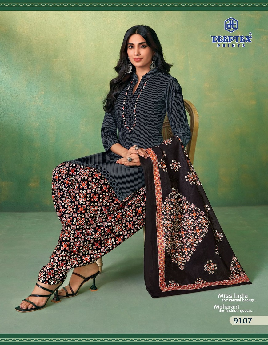 DEEPTEX PRINTS MISS INDIA VOL 91 SUMMER SPECIAL COTTON UNSTITCH SALWAR KAMEEZ COLLECTION
