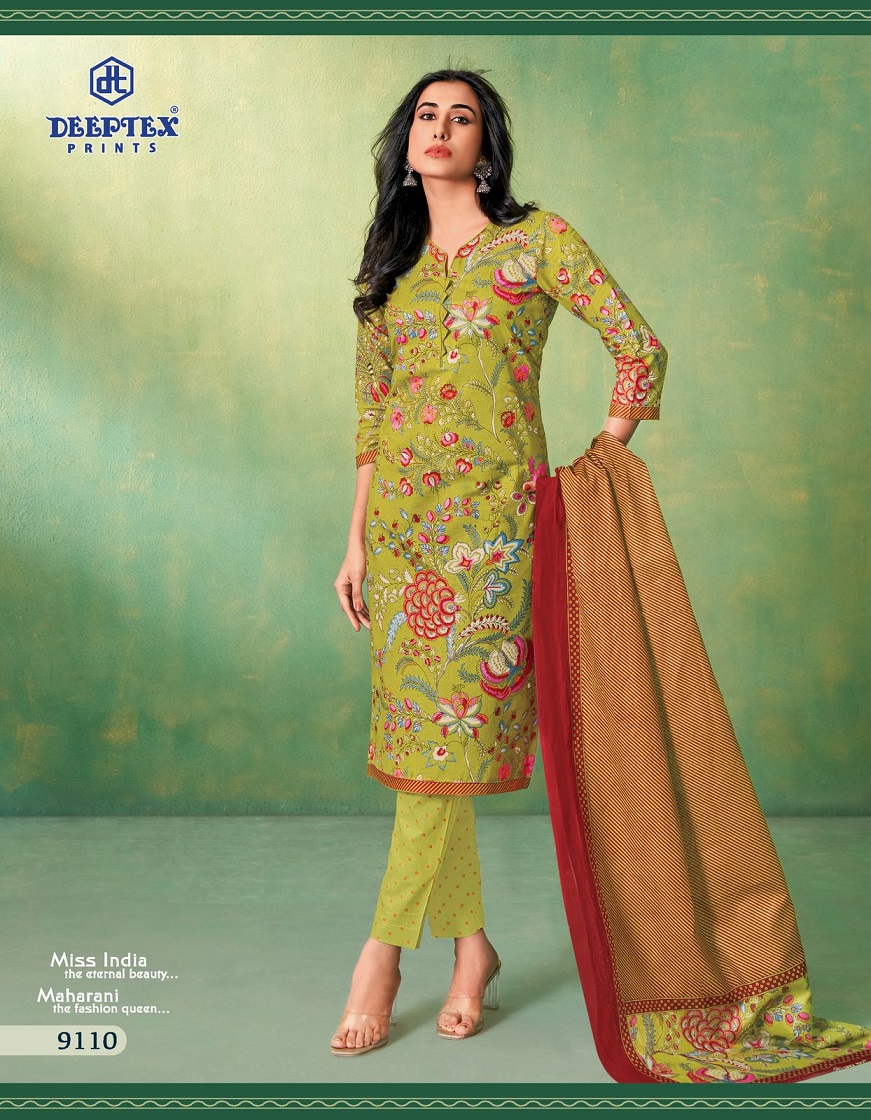 DEEPTEX PRINTS MISS INDIA VOL 91 SUMMER SPECIAL COTTON UNSTITCH SALWAR KAMEEZ COLLECTION