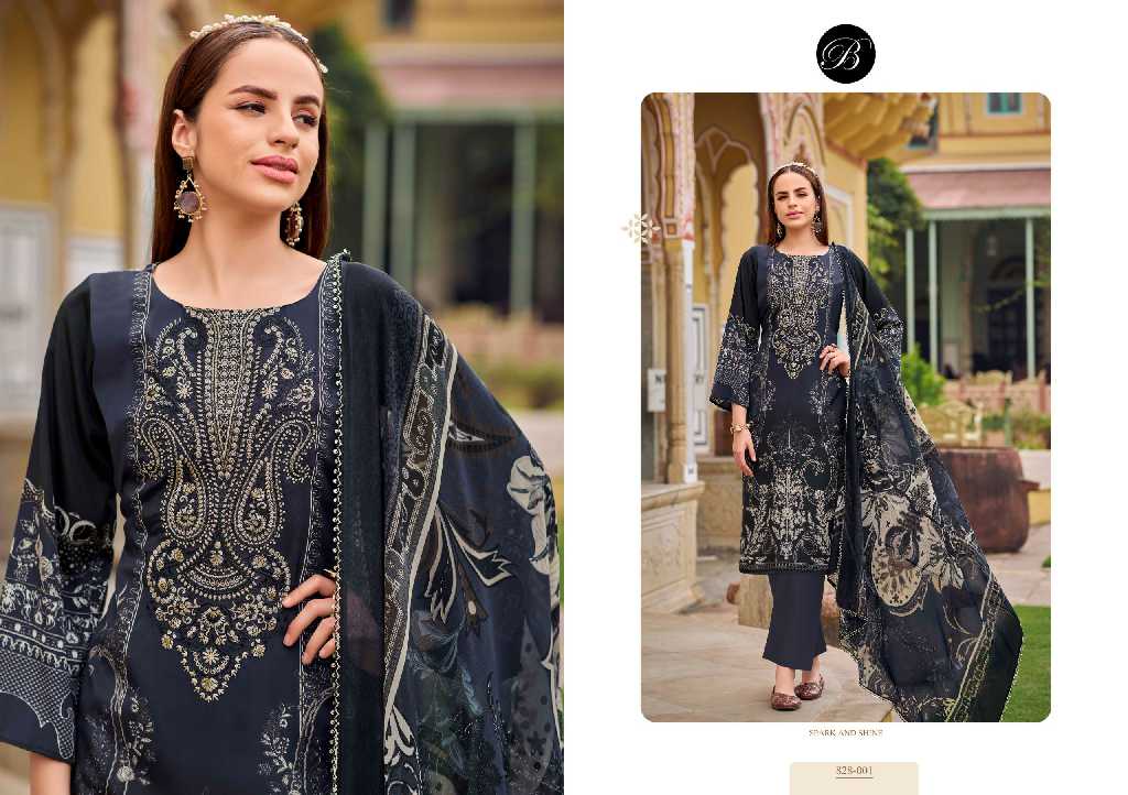 belliza designer naira vol 101 cotton pakistani print 3pcs dress