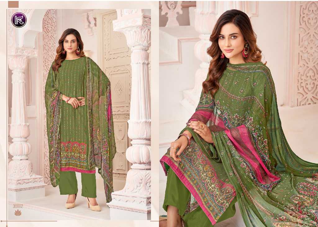 kala fashion jil mil vol 1 muslin printed dress materials