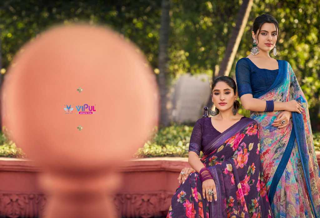 Vipul Falguni Vol-3 Classic Georgette Pattern Indian Sarees