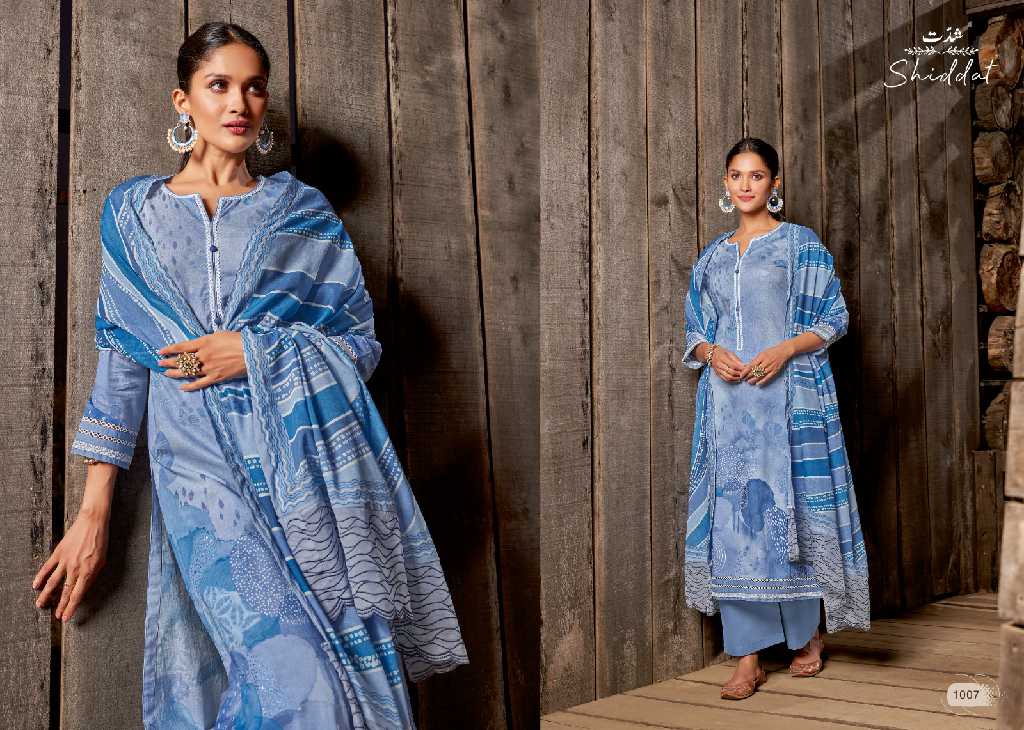 Shiddat By Esta Abelona Wholesale Digital Printed Cotton With Handwork Salwar Suits