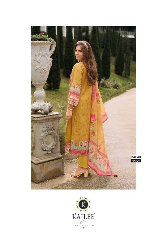 Kailee Izhaar Vol-4 Wholesale Pure Linen Pakistani Style Readymade Suits