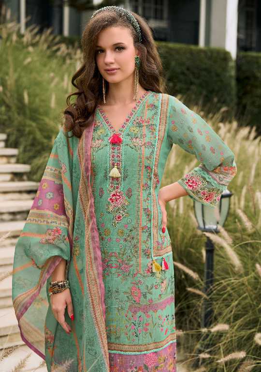 Kailee Izhaar Vol-4 Wholesale Pure Linen Pakistani Style Readymade Suits