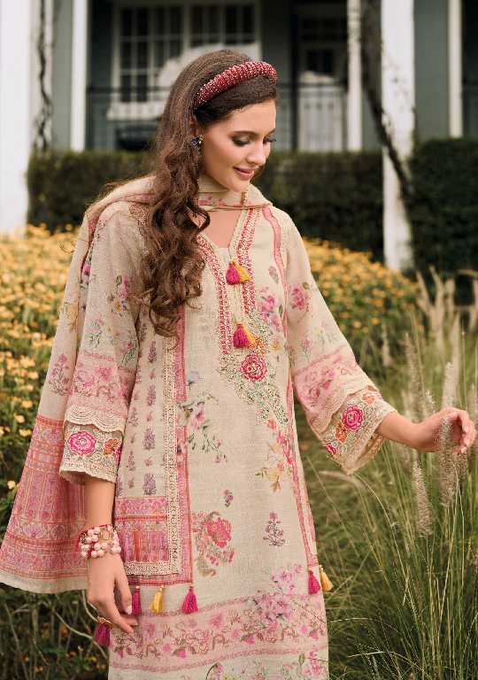 Kailee Izhaar Vol-4 Wholesale Pure Linen Pakistani Style Readymade Suits