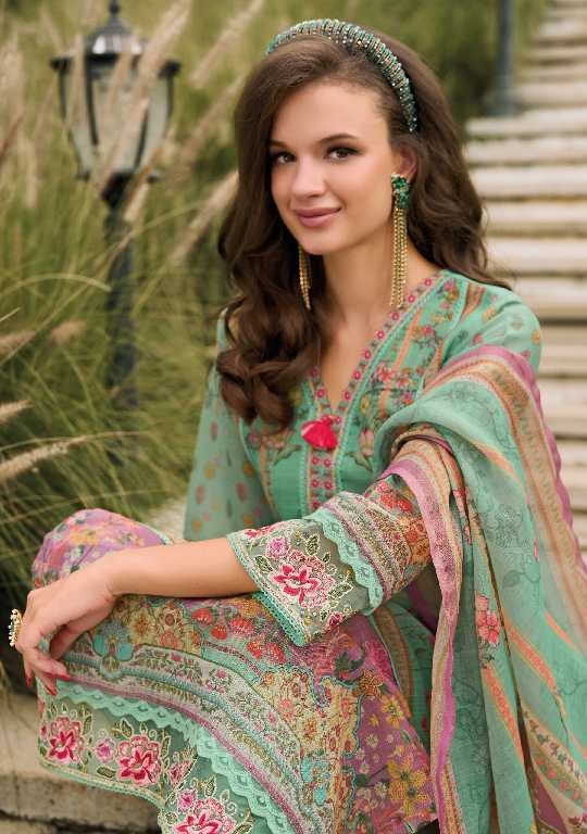 Kailee Izhaar Vol-4 Wholesale Pure Linen Pakistani Style Readymade Suits