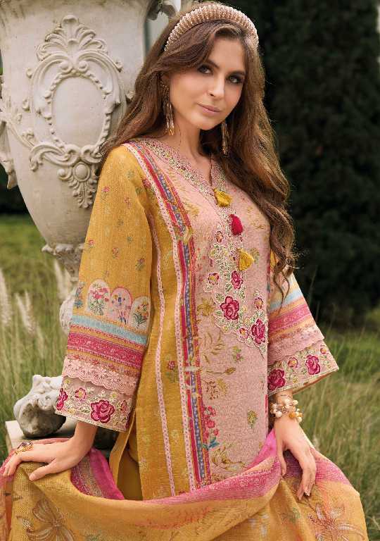 Kailee Izhaar Vol-4 Wholesale Pure Linen Pakistani Style Readymade Suits