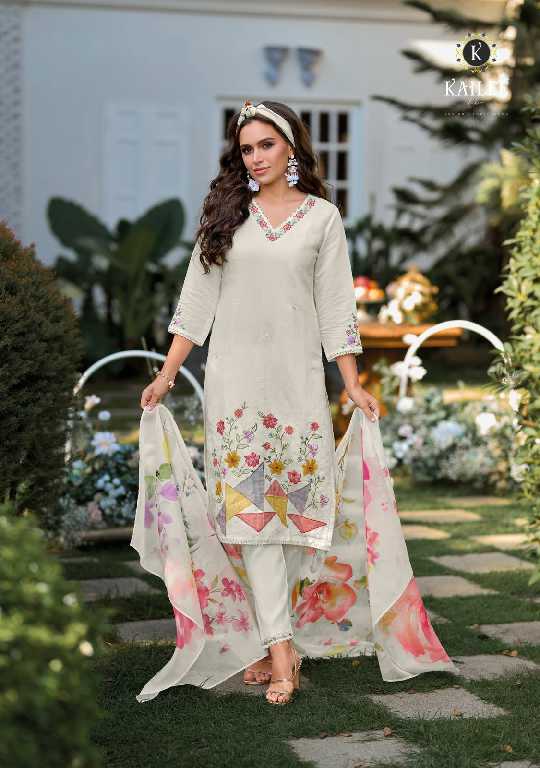 Kailee Voeux Wholesale Pure Viscose Pakistani Style Readymade 3 Piece Suits