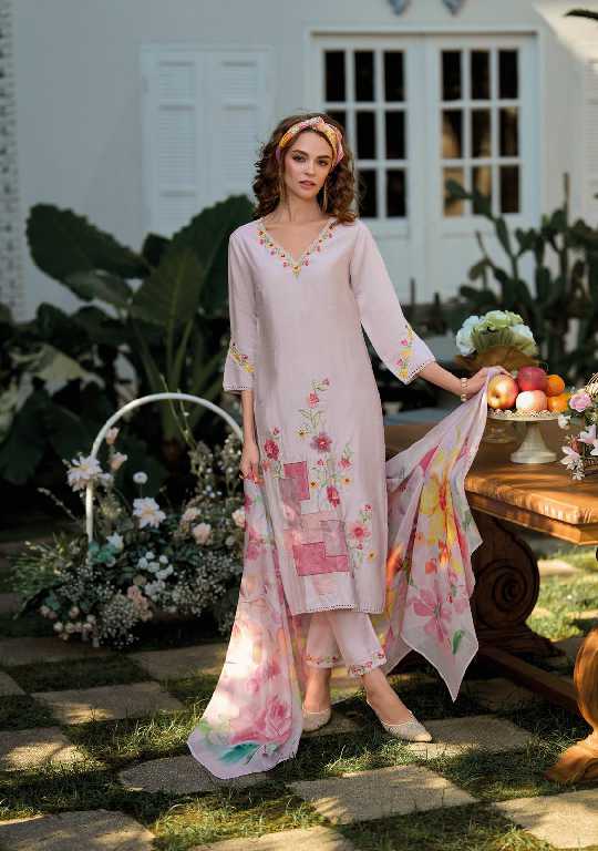 Kailee Voeux Wholesale Pure Viscose Pakistani Style Readymade 3 Piece Suits
