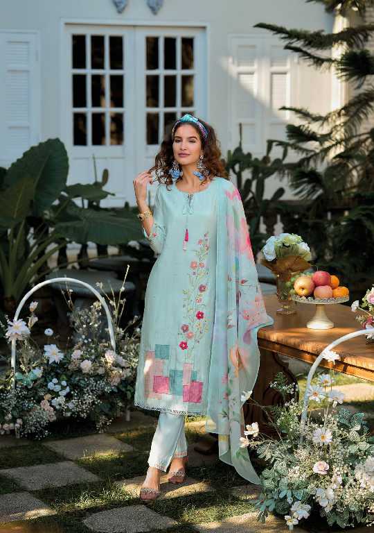 Kailee Voeux Wholesale Pure Viscose Pakistani Style Readymade 3 Piece Suits