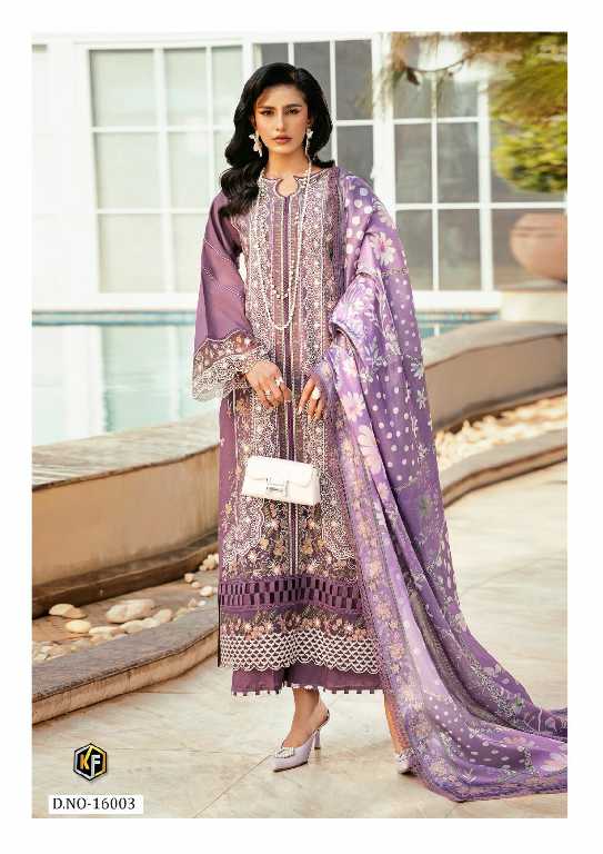 Kevalfab Maryum And Maria Vol-16 Wholesale Heavy Cotton Print Dress Material