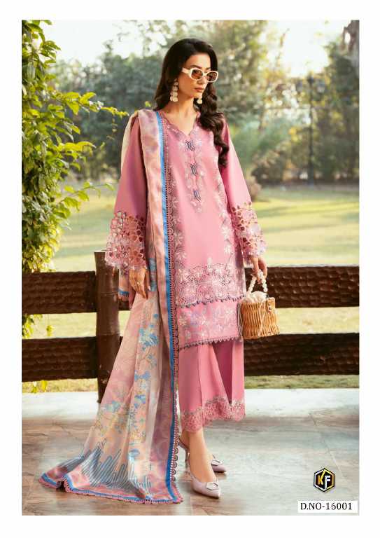 Kevalfab Maryum And Maria Vol-16 Wholesale Heavy Cotton Print Dress Material