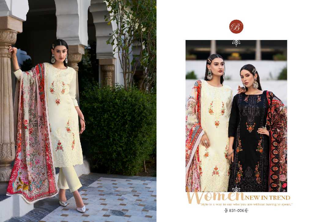 belliza zarqash vol 4 jam cotton unstitched suits