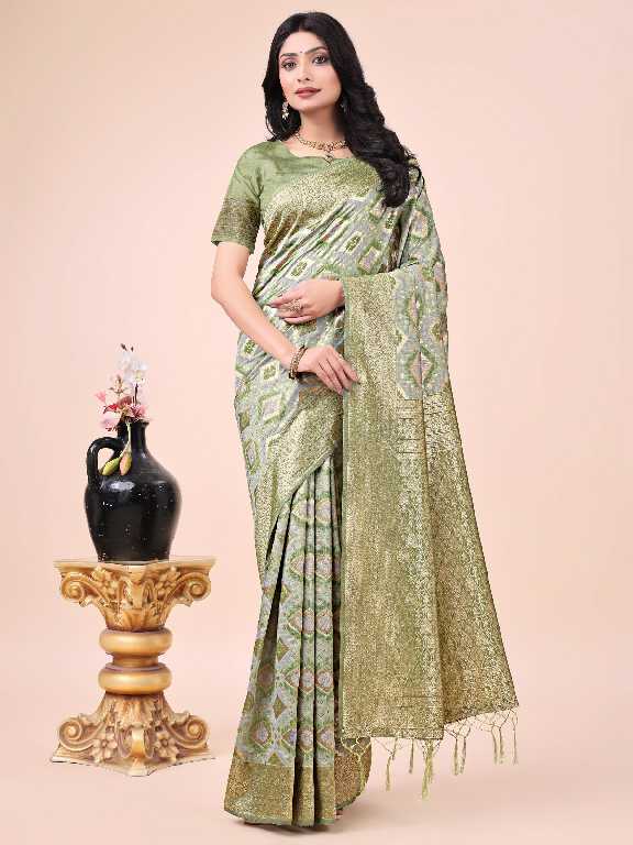 shubhangi by astita fancy designer cotton fabric saree wholesale with latkan