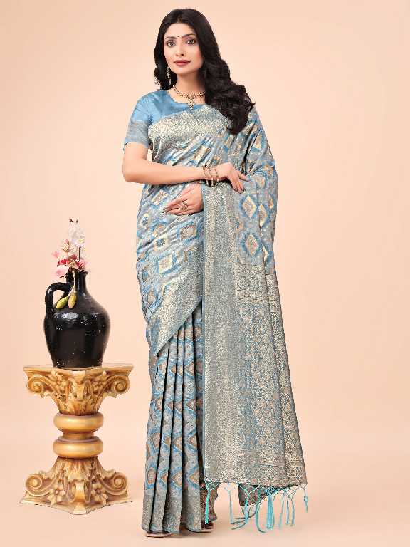 shubhangi by astita fancy designer cotton fabric saree wholesale with latkan