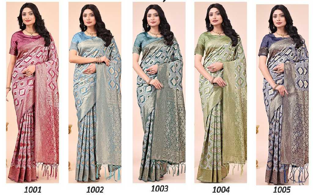 shubhangi by astita fancy designer cotton fabric saree wholesale with latkan