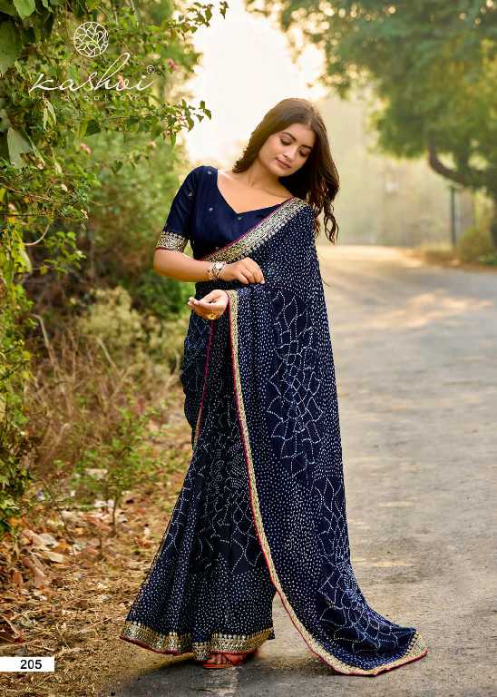 Kashvi Chuneri Vol-2 Wholesale Mono Georgette With Coding Work Sarees