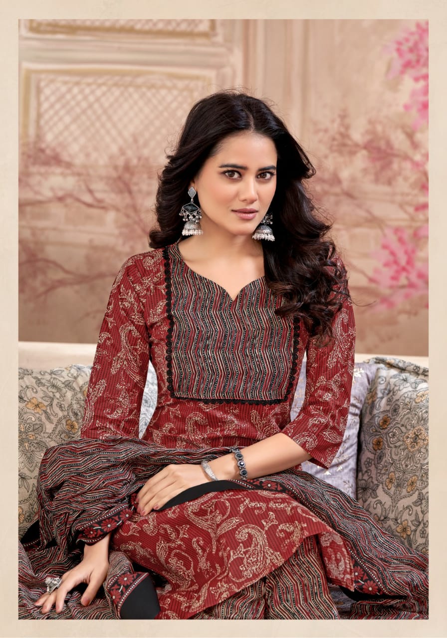 MAYUR CREATION GULMOHAR VOL 8 COTTON PRINT DRESS MATERIAL