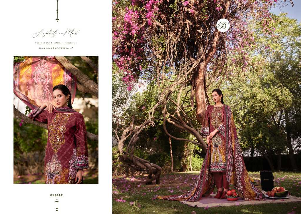 belliza designer naira vol 102 unstitched ladies suits