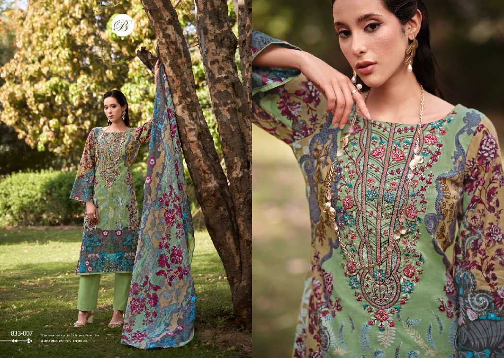 belliza designer naira vol 102 unstitched ladies suits