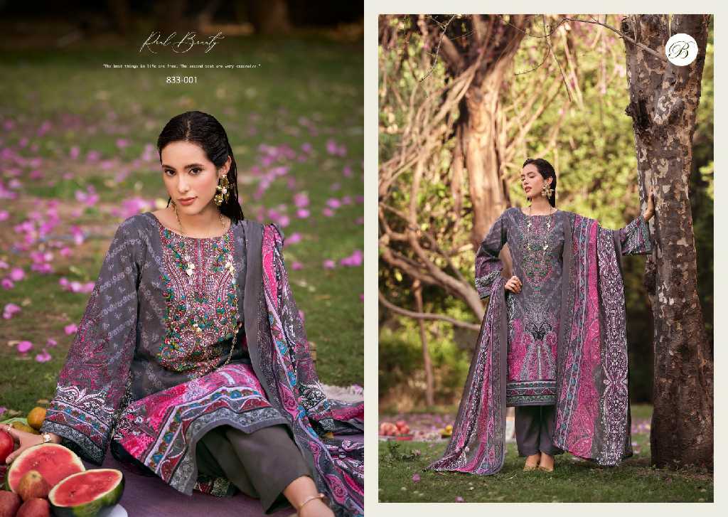 belliza designer naira vol 102 unstitched ladies suits
