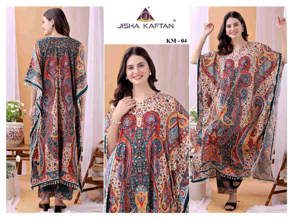 Jelite Kaftan Co Ord Set With Value Addition Volume 1 By Jisha Kaftan