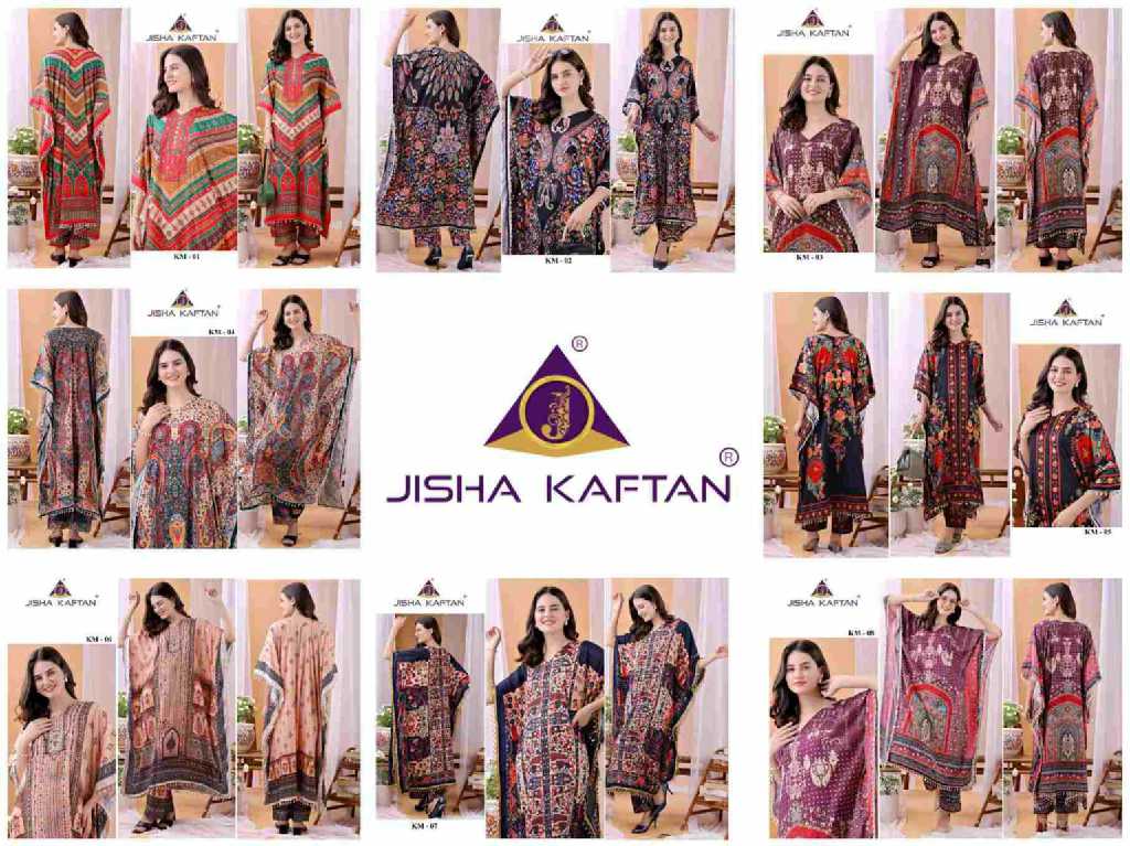 Jelite Kaftan Co Ord Set With Value Addition Volume 1 By Jisha Kaftan