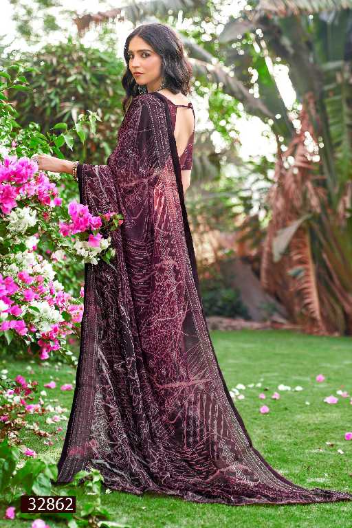 Vallabhi Mandana Vol-3 Wholesale Abstract Print With Swaroski Work Sarees