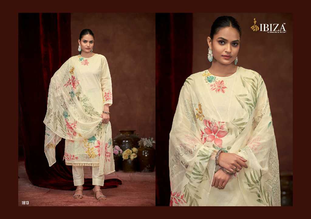 Ibiza Latima Wholesale Pure Orgendi With Delicate Handwork Suits