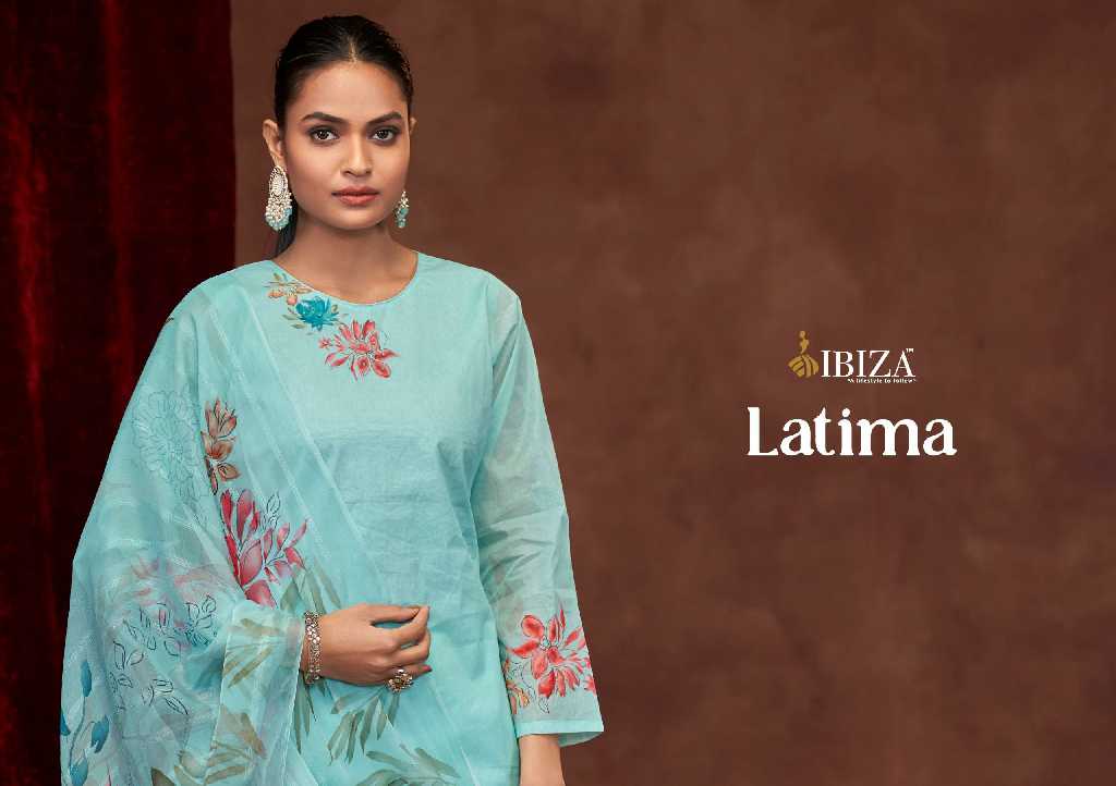 Ibiza Latima Wholesale Pure Orgendi With Delicate Handwork Suits