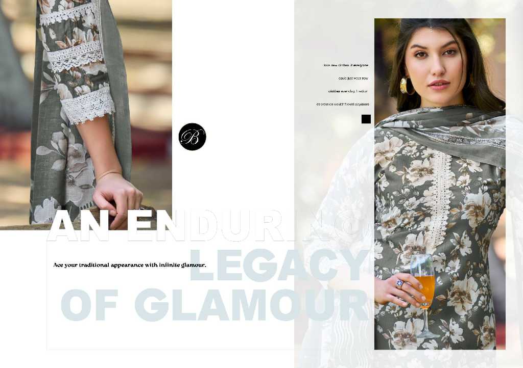 Belliza Raha Vol-2 Wholesale Pure Cotton With Daman Work Dress Material