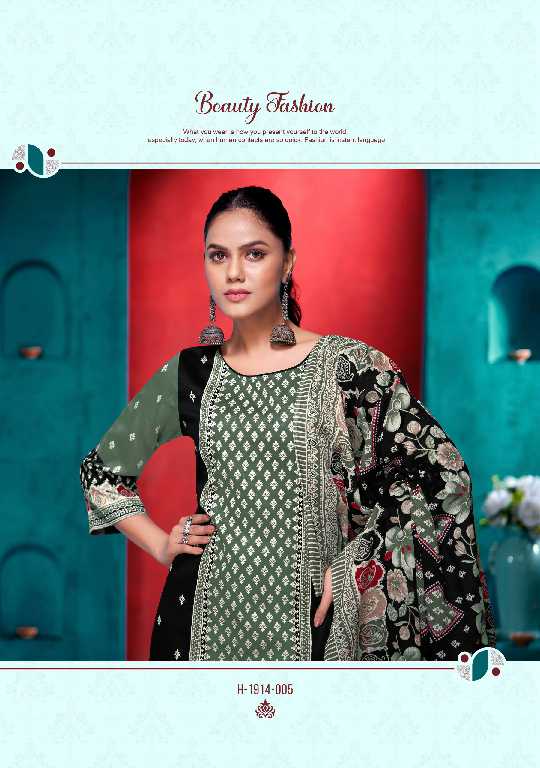 Harshit Sanovar Vol-6 Wholesale Pure Zam Cotton With Hand Work Dress Material