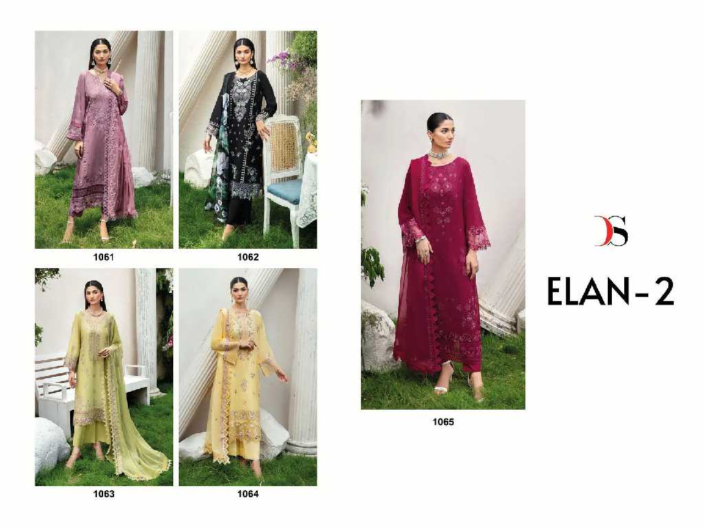 Deepsy Elan lawn 25 Vol-2 Wholesale Indian Pakistani Salwar Suits