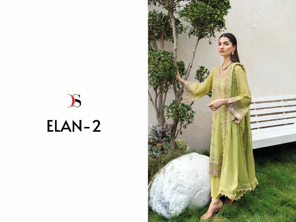 Deepsy Elan lawn 25 Vol-2 Wholesale Indian Pakistani Salwar Suits