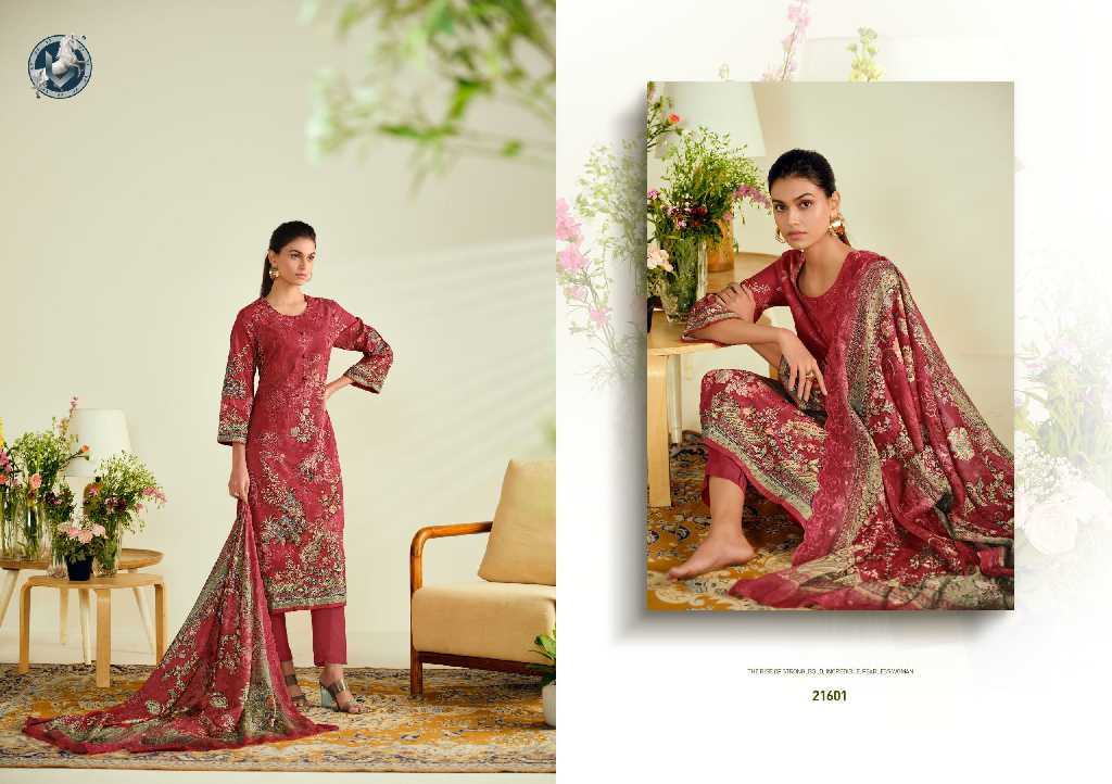 Vivek Ibadat Vol-24 Wholesale Heavy Cotton Lawn With Emb Work Straight Suits