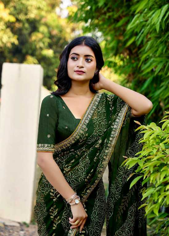 chuneri vol 3 by kashvi creation mono georgette fancy printed sarees