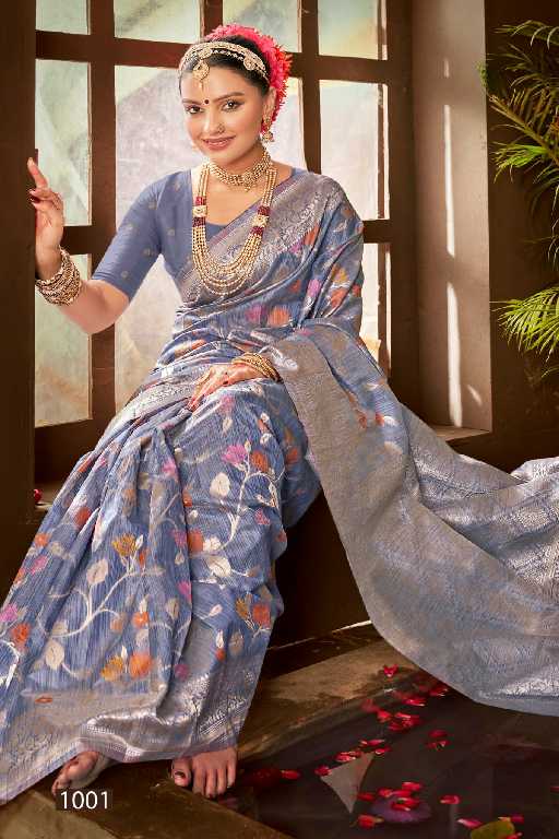Saroj Shantiniketan Silk Vol-4 Wholesale Soft Linen Silk With Rich Pallu Sarees