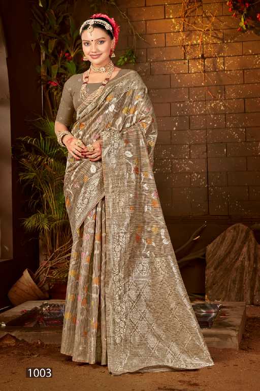 Saroj Shantiniketan Silk Vol-4 Wholesale Soft Linen Silk With Rich Pallu Sarees