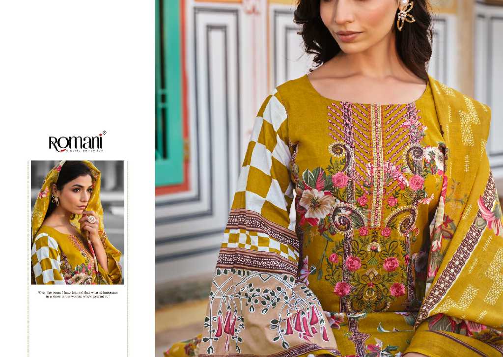 ROMANI PRESENTS AARZU VOL 16 HIT DESIGN SOFT COTTON PAKISTANI ETHNIC SALWAR SUIT