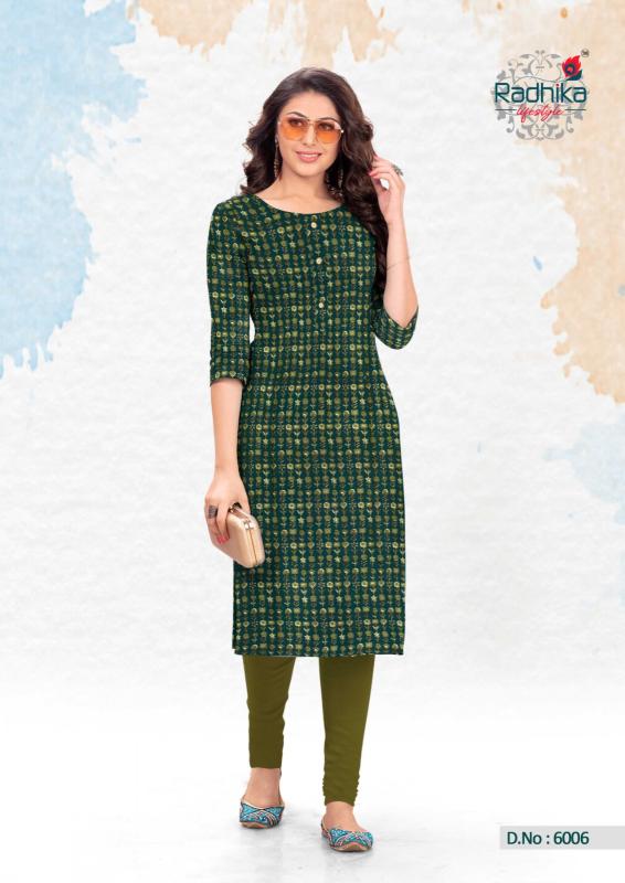 traditional vol 6 by radhika lifestyle cotton fullstitch daily wear big size long kurti