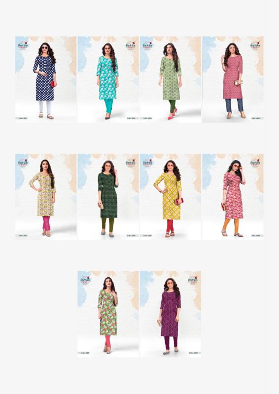 traditional vol 6 by radhika lifestyle cotton fullstitch daily wear big size long kurti