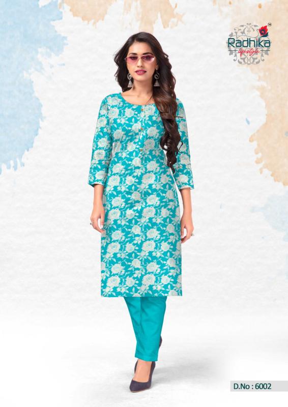 traditional vol 6 by radhika lifestyle cotton fullstitch daily wear big size long kurti