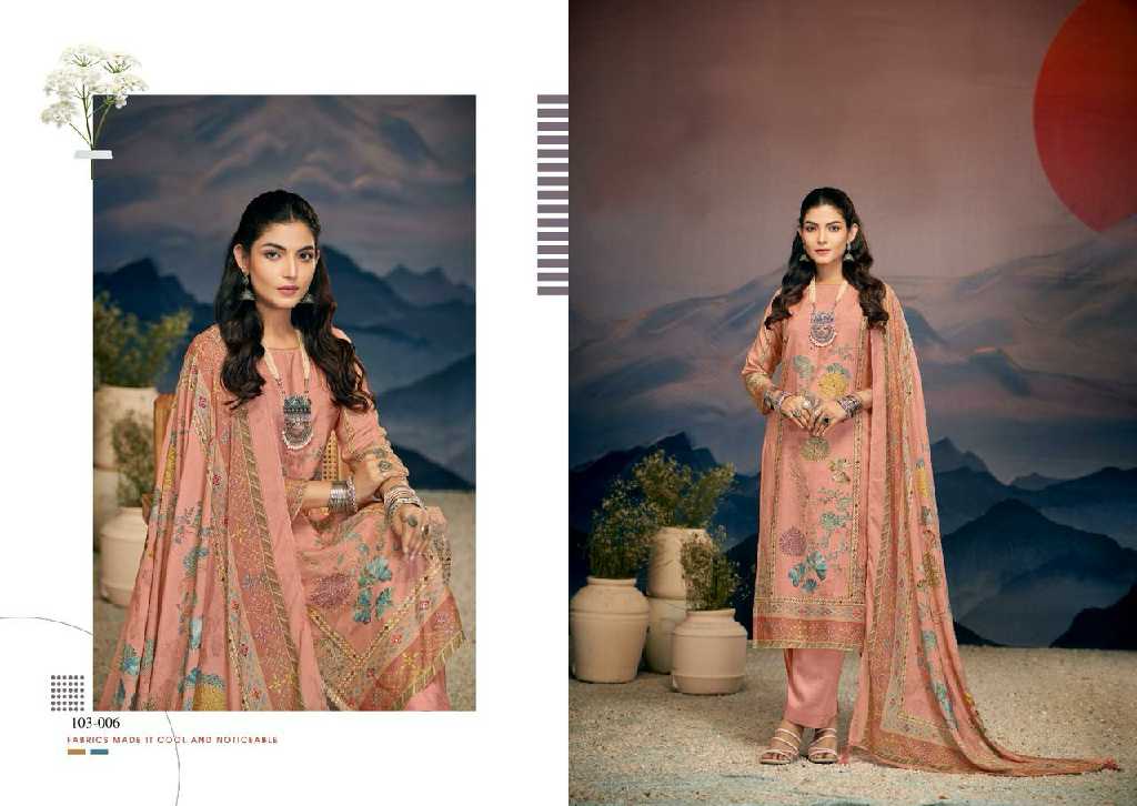 Nishant Shymphoni Vol-2 Wholesale Viscose Simer Muslin With Handwork Dress Material