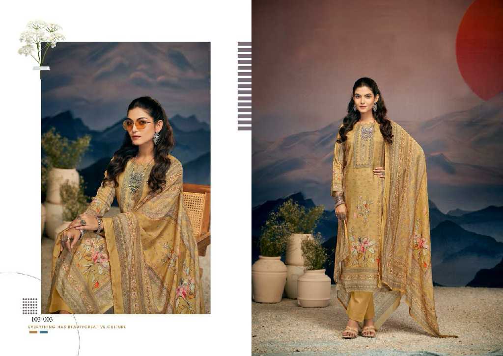 Nishant Shymphoni Vol-2 Wholesale Viscose Simer Muslin With Handwork Dress Material