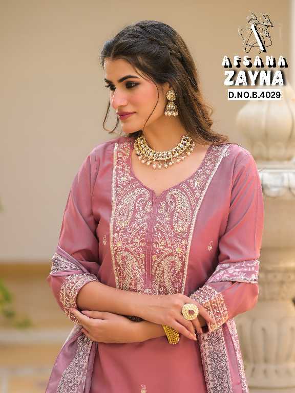 Afsana Zayna Wholesale Readymade Pakistani Concept Suits Combo