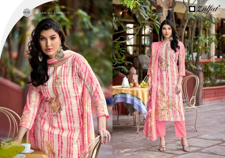 NOOR VOL 2 BY ZULFAT WHOLESALE COTTON SUIT FOR WOMENS