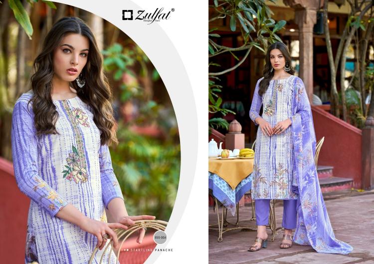 NOOR VOL 2 BY ZULFAT WHOLESALE COTTON SUIT FOR WOMENS